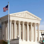 DOJ Targets E. Jean Carroll: Was Truth TWISTED? United States Supreme Court building with American flag.
