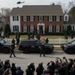 SHOCKING Maryland Crime Spree EXPOSES Dangerous Loop FBI agents and SWAT team outside a house during an operation