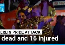 German police hunt suspect in Berlin Pride attack: 1 dead and 16 injured • FRANCE 24 English