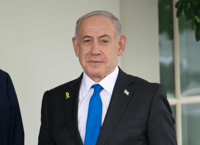 Washington,D.c.,,Usa,-,September,29,,2025:,Israeli,Prime,Minister Man in suit speaking at a meeting table.